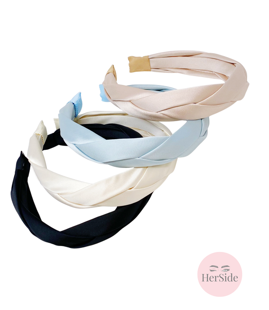 Satin Silk Braid Headband