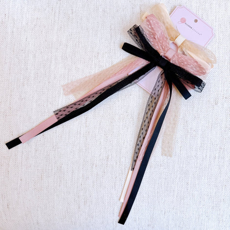 Slim Mix Lace Bow Set Of 3