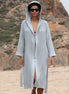 Women's Hooded Turkish Cotton Waffle Robe