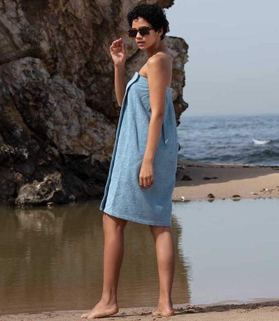 Women's Turkish Cotton Towel Wrap