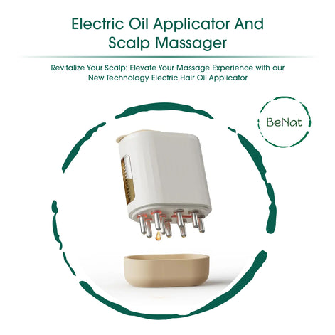 The Scalp Activator: An Electric Scalp Massager & Oil Applicator