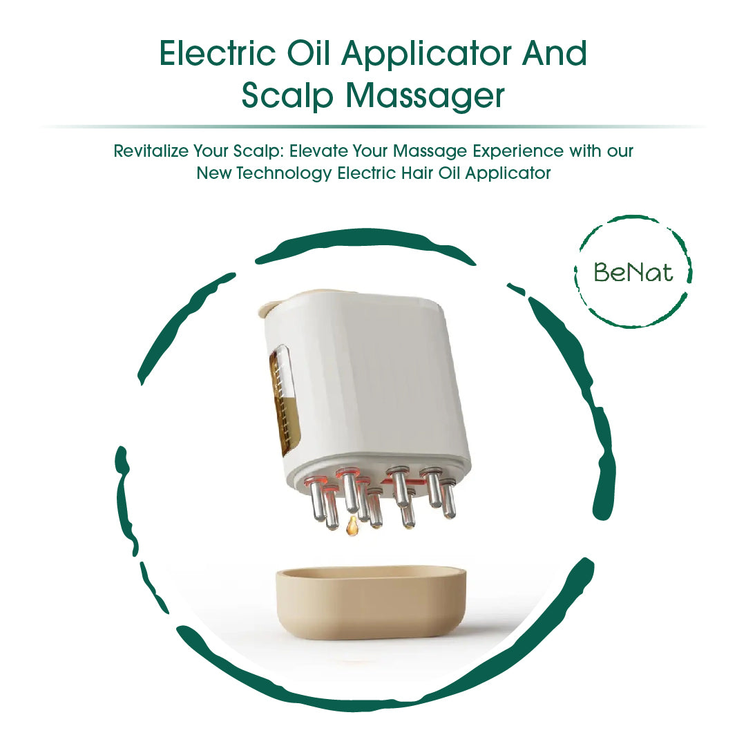 The Scalp Activator: An Electric Scalp Massager & Oil Applicator